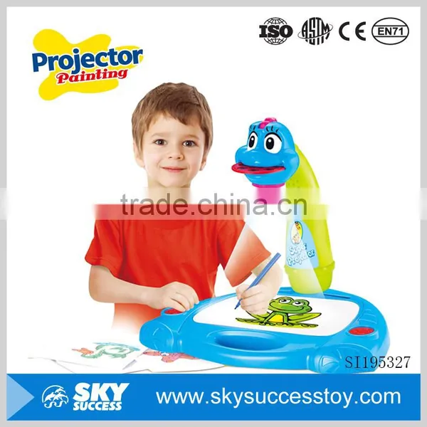  hot selling preschool projection machine kids drawing table