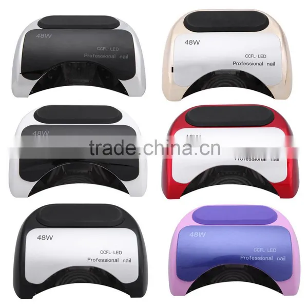 48w Nail Light Finger uv Led Gel Lamp Nail Dryer uv Lamp Nail Ccfl photo-4