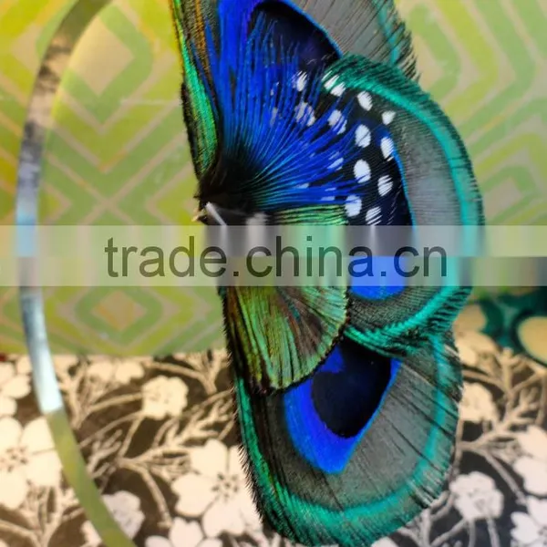 ZPDECOR Leading Supplier Wholesale Cheap Full Eye Dyed Hot Pink Long Peacock Tail Feathers for Sale photo-6