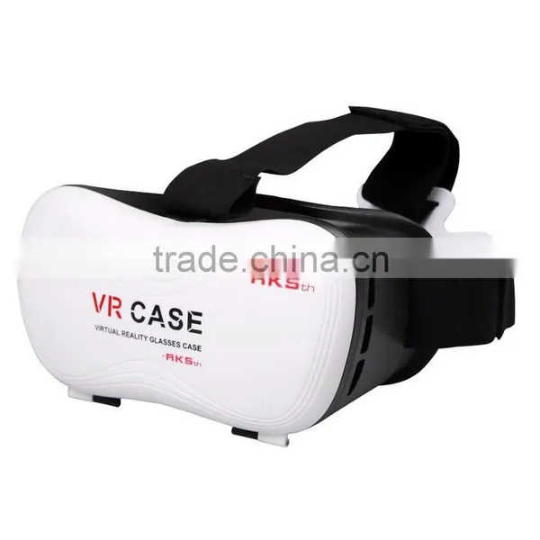 Google Cardboard HeadMount VR BOX 2.0 Version VR Virtual 3D Glasses for 3.5" - 6.0" Smart Phone photo-4