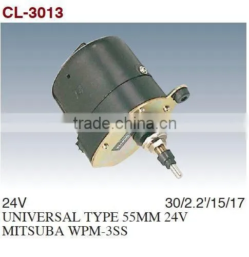 Windshield Wiper Motor/Windscreen Wiper Motor/Auto Wiper Motor For UNIVERSAL TYPE 55MM 24V MITSUBA WPM-3SS