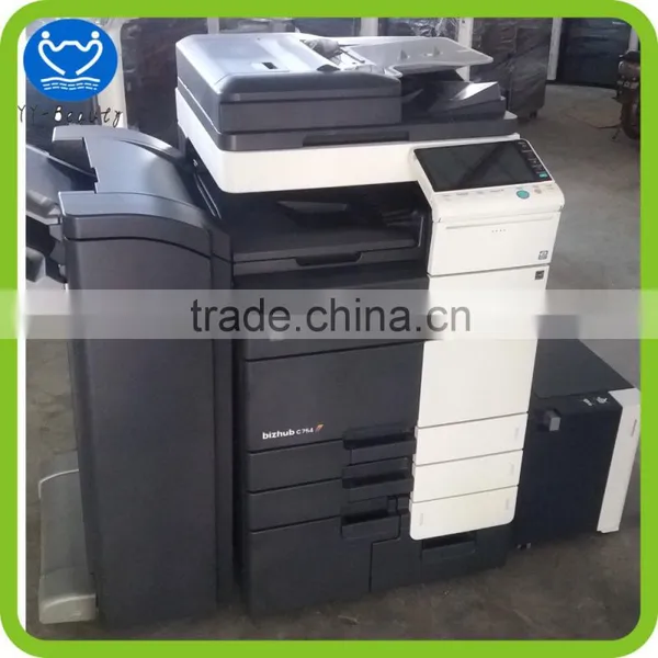 High Quality Laser Digital Copier Machine For Konica Minolta Bizhub C654 C754 Used Photocopy photo-5