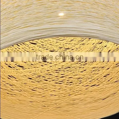 Circle Design Dinning Lighting Rattan Material Pendant Lamp in 2015 photo-6