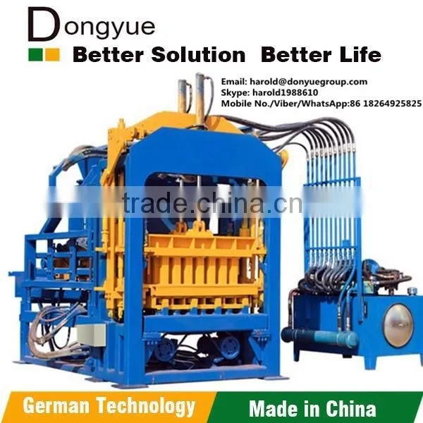 Latest Technology CE/SGS/ISO9001german Concrete Block Making Machine in India photo-2
