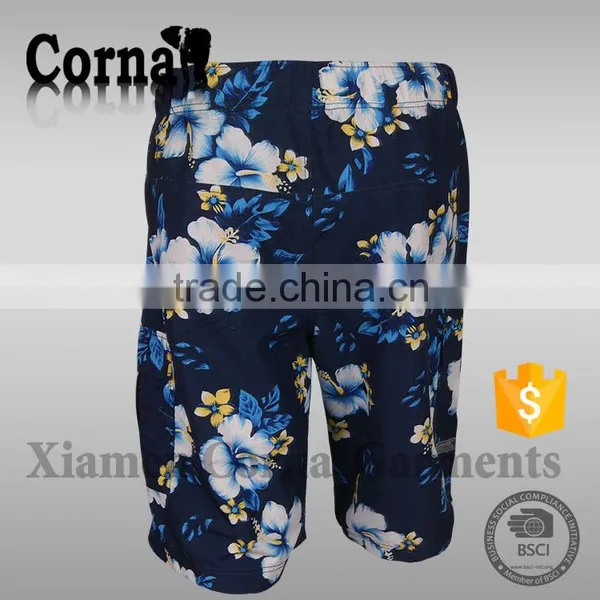 Cool Design Sublimation Mens 4 Way Stretch Board Shorts Custom Waterproof Beach Shorts photo-2