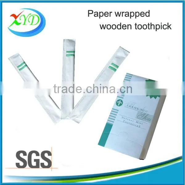 2016 Lowest Price High Sales Paper Wrapped Toothpick in China Factory photo-4