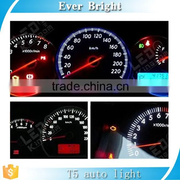12V 1W T5 Ceramic Car LED Interior Bulb Dashboards Gauge Bulbs Lamps Clock Lights Dash Indicator Lights Replacement photo-3