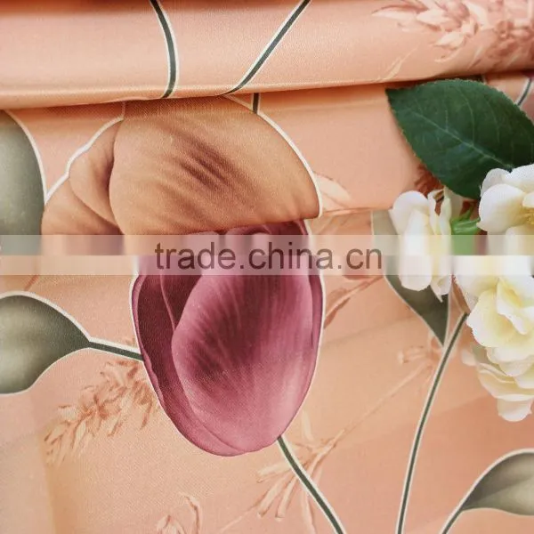 Zhejiang Blackout Curtain With Printing Flower ,yiwu Market Fabric photo-5