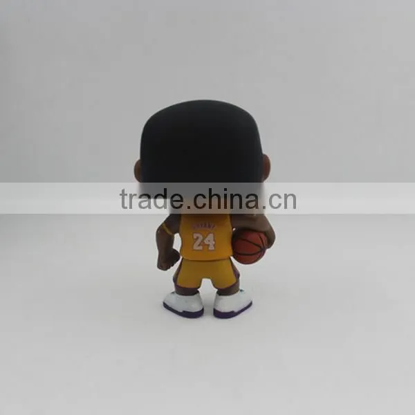 Custom Mini NBA Player Lakers Kobe Bryant Bobble Head Dolls Figurine Craft photo-5