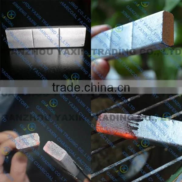 9*2.5*1.2cm Price per Ton of Citrus Silver Charcoal for Sale