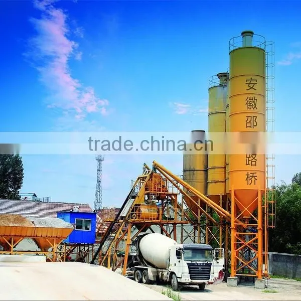 HZS50 Factory Supply 50m3/h Skip Type Concrete Batch Plant photo-3