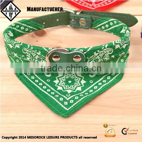 Wholesale Adjustable Small Puppy Fashion Scarf Pet Neckerchief Dog Collar photo-2