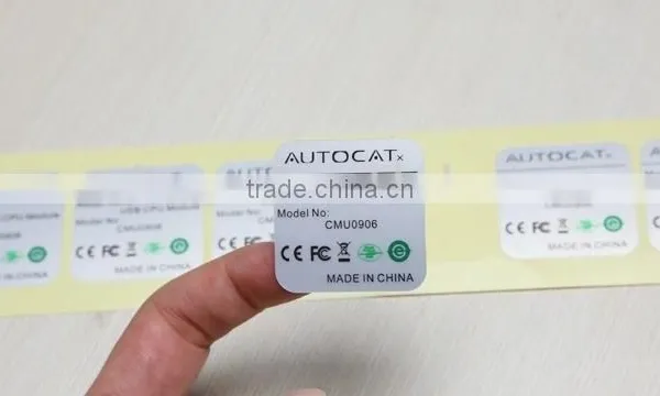 Self Adhesive Vinyl Pvc Labels photo-2
