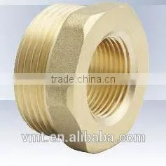 Brass NPT Joint 3/4 Inch Reducing Swivel Bushing photo-2
