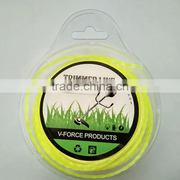 Top Sell Garden Line Parts Brush Cutter Grass Cutting Parts 2.0mm*15m Round Nylon Trimmer Line photo-4