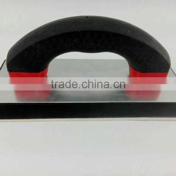Wood Handles and Bottoms Plaster Trowel Rubber Plastering Trowel Wood Grab Handle photo-2