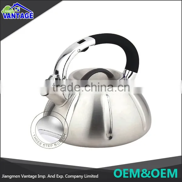 Wholesale High Quality Whistle Kettle 1.5 / 2.0 / 2.5 / 3.0 / 3.5 / 4.0L Stainless Kettle photo-5