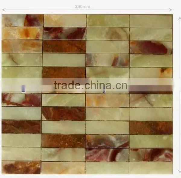 PAKISTAN CHEAP 2017 GREEN ONYX MOSAIC TILES COLLECTIONS photo-5