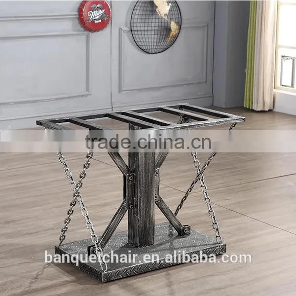 New!!casual Iron Coffee Table With Themed Restaurant photo-5