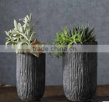 2017 Flower Pot Painting Designs Outdoor Garden Plant Holders photo-2