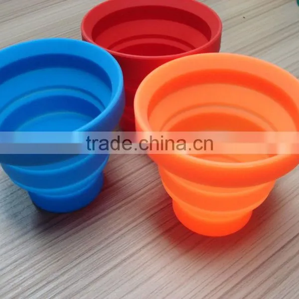 Promotional Gifts Tourism Convenient Silicone Folding Cup photo-6