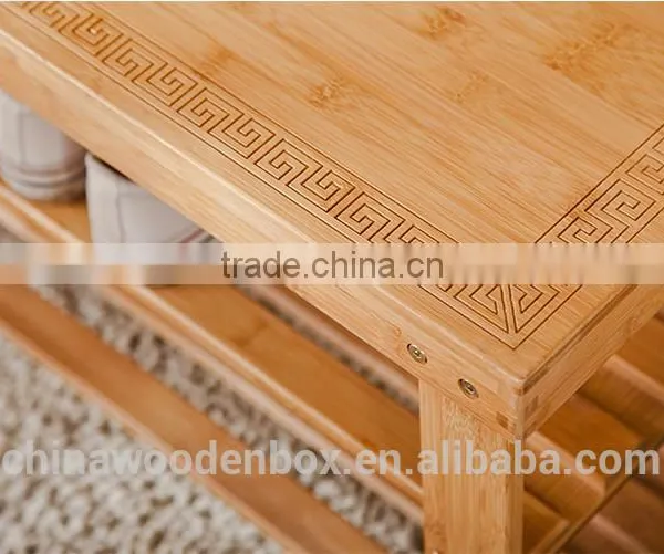Best Selling Eco-friendly Homemade Wooden Shoe Racks photo-6