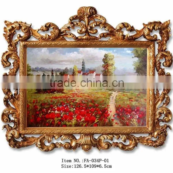 FA-034G-01 Ornate Hand-painted Oil Paintings for Decor photo-3