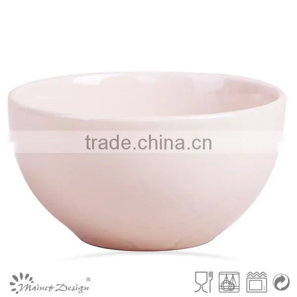 Color Glaze Rice Cereal Bowl Stoneware Factory Dinnerware Rice Bowl photo-4