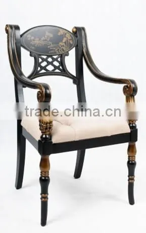Vintage English Regina Style Office Writing Desk Made of Solid Wood BF11-08223b photo-3