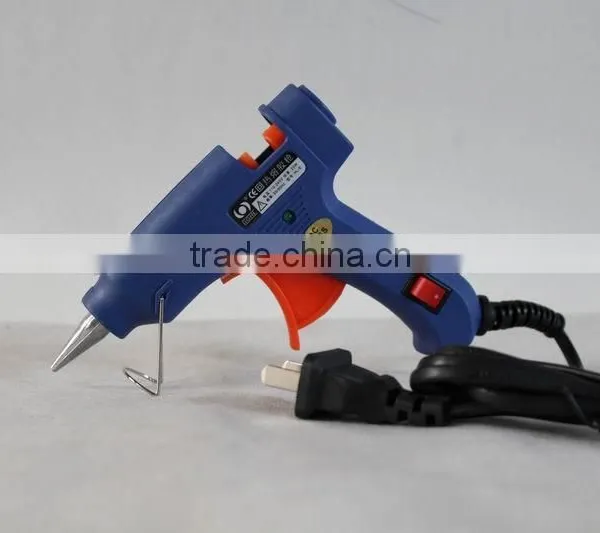 20W Glue Gun + 25pcs 200mm Glue Stick Crafts Repair Tool Mini Electric Heating Hot Melt Glue Gun photo-5