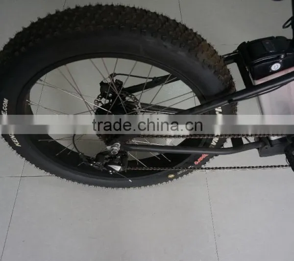 26inch Popular 48V 500W With CE Snowmobile Electric Fat Bike for Sale photo-2