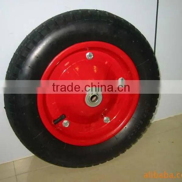 China Manufacture Supplier Wheelbarrow Tyre 3.50-8 With Inner Tube photo-2
