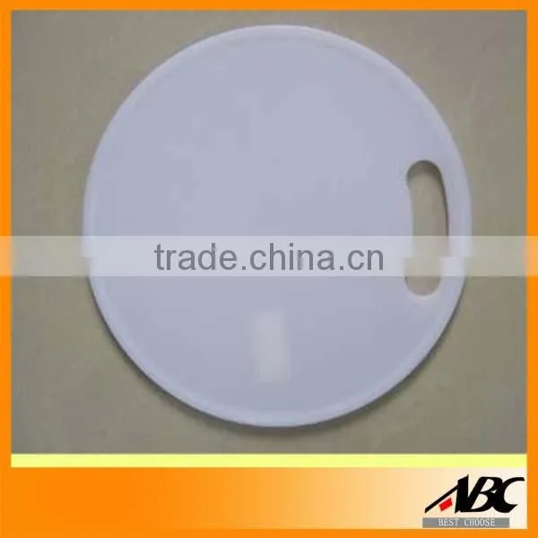 White Plastic Chopping Board/Cutting Board With Groove photo-5