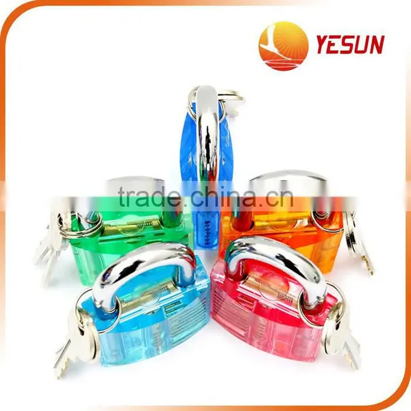 Clear Train Lock With 2 Keys, Train Padlock photo-5