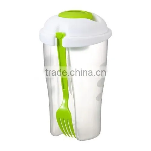2017 New Salad to go Mug With Dressing Container & Fork photo-3
