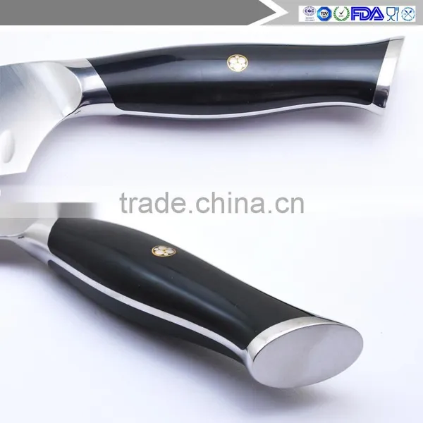 Hot Buy 5 PCS Forged Stainless Steel Kitchen Knives Set Black Gift Box photo-6