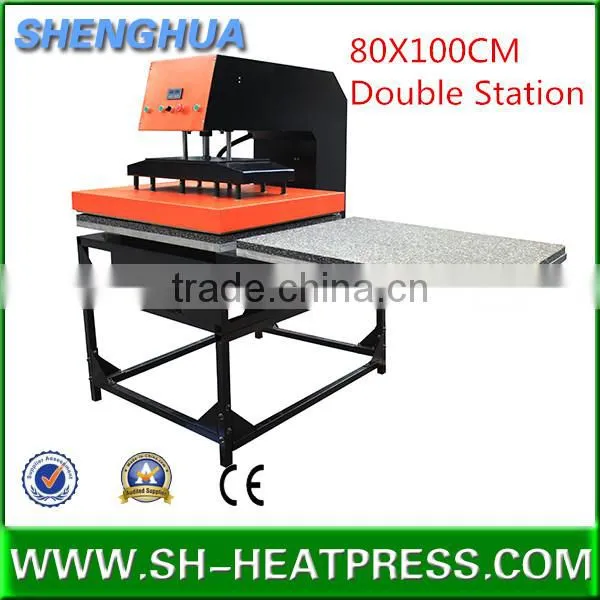 Pneumatic Large Heat Press Machine Double Layers