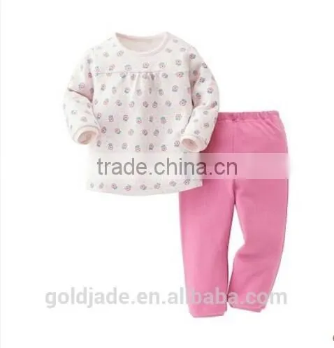2016 Wholesale Kids Baby Stripe Pajama Suits Kids Stripe Cotton Pajamas photo-5