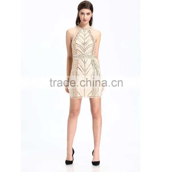 Domin Fashion Pictures Formal Beading and Sequin Dresses Women photo-3