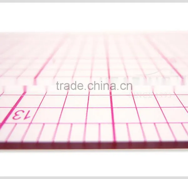 2"*24" Straight Flexible 1.2mm Thickness Inch Plastic Garment Ruler for Fashion Design#8248 photo-6