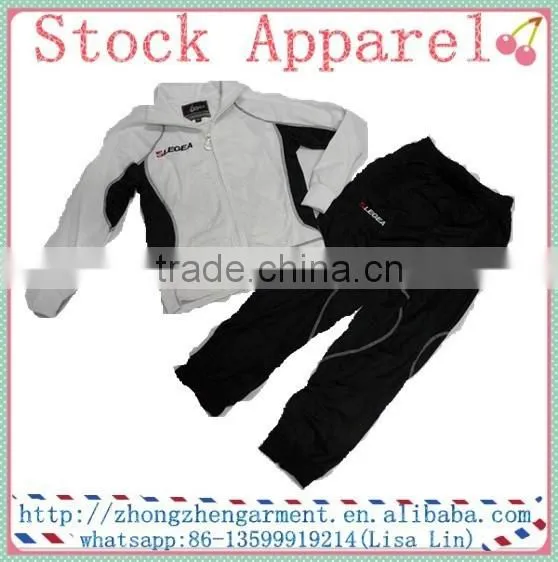 Men&women Sportswear Set Sport Suit Tracksuit Cheap Stock