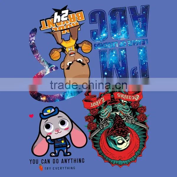 Custom Full Color Heat Transfer, Heat Transfer Plastisol Sticker photo-3