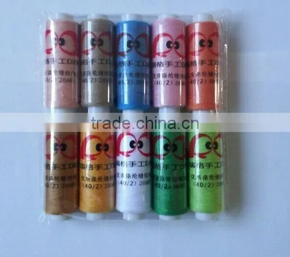 Assorted Color of 20/2 100%polyester Sewing Thread With Competitive Price and Custom Packages photo-4