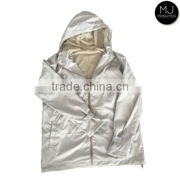 China Factory Wholesale Hot-selling Womens Hoody Rain Coat photo-4