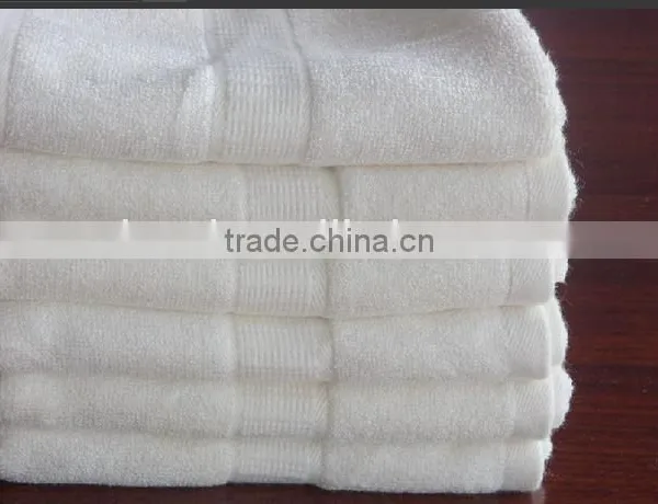 Hotel White Jacquard Towel, Bath Towel, Hand Towel photo-3