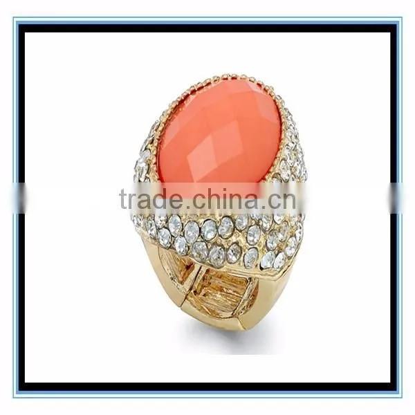 Alloy Fashion Ring,Wholesale Resin Ring,Ladies Imitation Diamond Ring XP-PR-870 photo-2