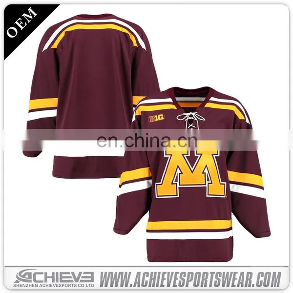 Custom Unique Canada Ice Hockey Jerseys, Wholesale Sublimation Blank Ice Hockey Jerseys photo-2