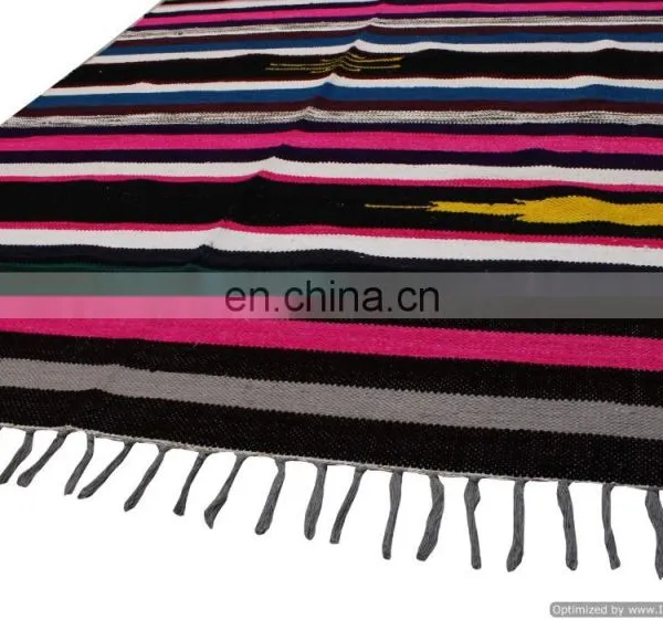 Indian Woolen Rugs Ethnic Home Decor Dariya Bohemian Decorative Carpet photo-3