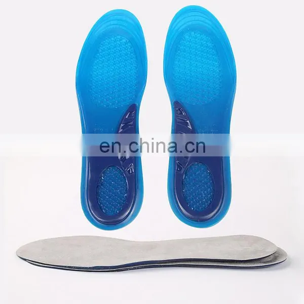Sports Massaging Silicone Gel Insoles Arch Support Orthopedic Plantar Fasciitis Running Insole For Shoes #YD0001 photo-5