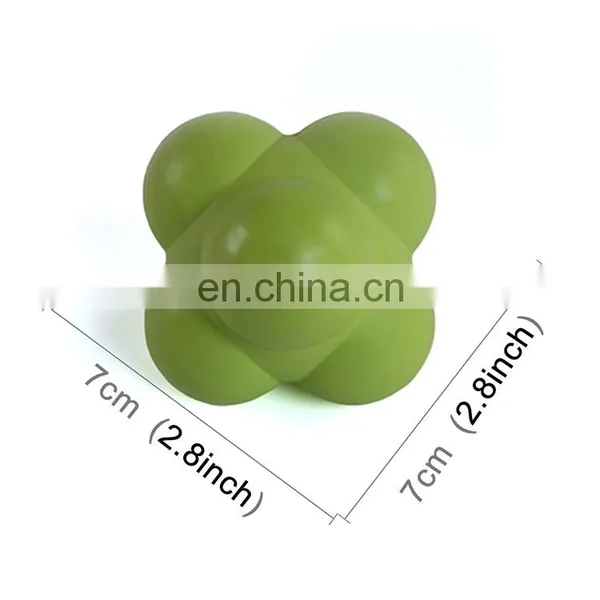 Wholesale 2017 Newest Drop Shipping Hexagonal Reaction Ball Quickness and Agility Training Ball, Training Hand Stress Ball photo-4